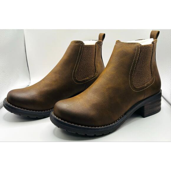 Eastland Shoes - Eastland Jasmine Bomber Brown Ankle Boots, Women's Size 6, NWT